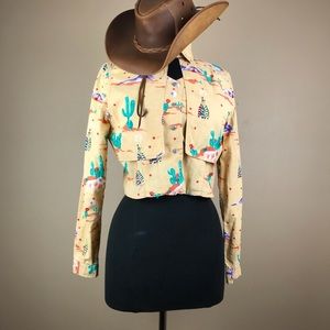 Vintage Rodeo Western Cowgirl Native American Wear